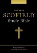 The Old Scofield Study Bible: King James Version, Navy, Bonded Leather, Classic Edition (Paperback)