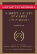 Robert's Rules of Order (Hardcover)