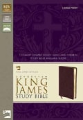 Zondervan Study Bible: King James Version, Burgundy Bonded Leather, Large Print (Paperback)