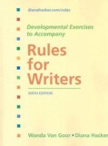 Rules for Writers: Developmental Exercises (Paperback)