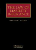 The Law of Liability Insurance (Hardcover)