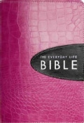 The Everyday Life Bible: Pink With Espresso Inset, Ampilified Version, Fashion Edition, The Power of God's Word f... (Hardcover)