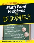 Math Word Problems for Dummies (Paperback)