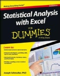 Statistical Analysis with Excel for Dummies (Paperback)