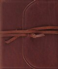 The Holy Bible: English Standard Version, Brown, Natural Leather, Single Column Journaling Bible (Paperback)