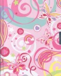 Fantasy Butterflies Locking Journal (Hardcover)