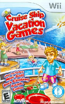 Wii - Cruise Ship Vacation Games - By Activision Inc