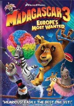 Madagascar 3: Europe's Most Wanted (DVD)