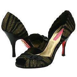 Betsey Johnson Webster Black/Gold