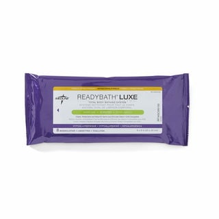 Medline Scented Anti-bacterial Disposable Washcloths 8/pk (Case of 24)