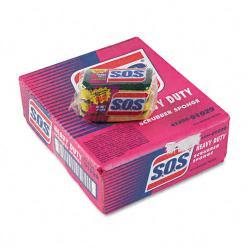 Clorox S.O.S Heavy-Duty Scrubber Sponge (Case of 24)