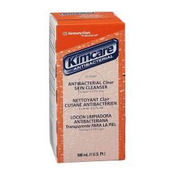 KimCare Antibacterial Liquid Floral 500 milliliter Clear Skin Cleanser Refill (Case of 18)