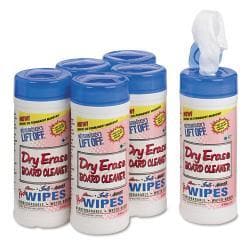 Motsenbocker's Lift Off Dry Erase Board Cleaner Wipes (Pack of 6)