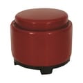 Safavieh Round Storage Tray Ottoman