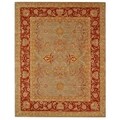 Handmade Tribal Grey Wool Rug (9' x 12')