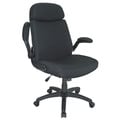 Mayline Big and Tall Adjustable Heavy-duty Cushioned Pivot Arm Chair