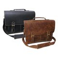 Amerileather Classical Leather Organizer Briefcase