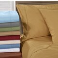 Egyptian Cotton 1000 Thread Count Striped Sheet Set
