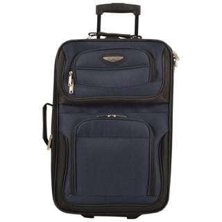 Travel Select by Traveler's Choice TS6950 Amsterdam 21-inch Lightweight Carry On Upright Suitcase