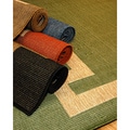 Borderline Polypropylene Area Rug (5'3 x 7'6)