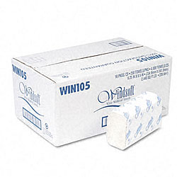 Embossed MultiFold Paper Towels - 250/Pk  (16 Packs/Carton)