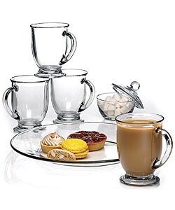 6-piece Anchor Hocking Breakfast Set Clear