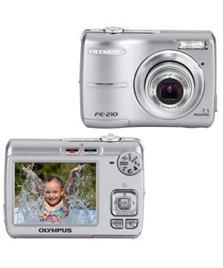 Olympus FE-210 7.1 MP Digital Camera (Refurbished)