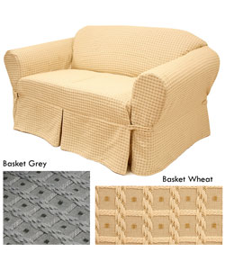 Basket Loveseat Slipcover