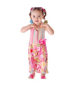 Sophia's Style Boutique Infant Pink Halter Outfit