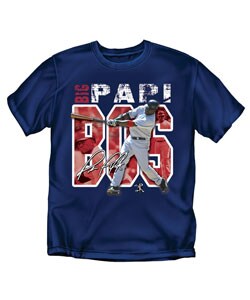 David Ortiz MLBPA Navy Screenprinted T-shirt