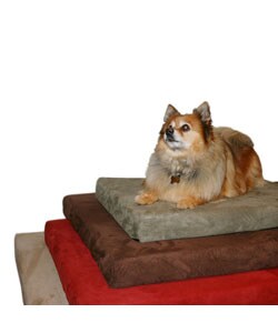Extra-large Memory Foam Microfiber Cover Dog Bed