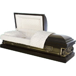 'Pieta' and 'The Last Supper' 18-gauge Steel Casket