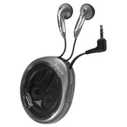 Sony Earbud Headphones with Compact Winding Case