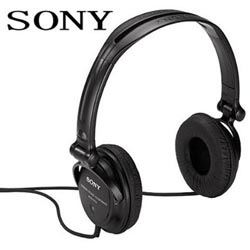 Sony DJ Headphones with Reversible Ear Cups