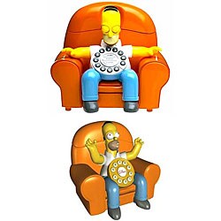 Telemania 027220 Simpsons Animated Phone