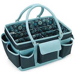 Mackinac Moon Open Top Charcoal Craft Tote