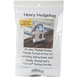 Chris Hanner Henry Hedgehog Needle Felted Kit