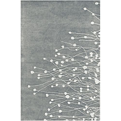 Hand-tufted Rojan Wool Rug (5' x 7'6)