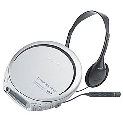 Sony DFJ210 CD Walkman With AM/FM Tuner (Refurbished)