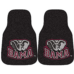 University of Alabama 2-piece Car Mat Set