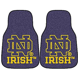 Notre Dame Car Mat Set