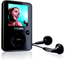 Philips GoGear 2GB Flash Audio Video MP3 Player (Refurbished)
