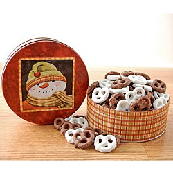 Snowman Treats Gift Tin