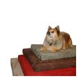 Extra-large Memory Foam Microfiber Cover Dog Bed