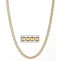 Simon Frank 14k Gold Overlay 24-inch Gucci-style Necklace 6mm