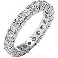 Simon Frank Gold Overlay Stackable Cubic Zirconia Eternity Band