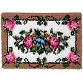 Wonderart Elegant Roses Latch Hook Needlework Kit