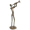 Trumpet Player Cast Bronze