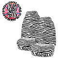 Zebra Highback Car Seat Cover Combo Kit