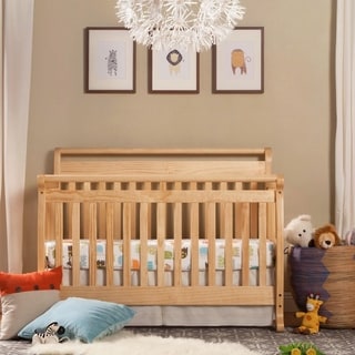 DaVinci Emily 4-in-1 Convertible Crib with Toddler Rail in Ebony